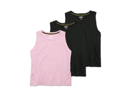 Women s Soft Tech Tank 3-Pack on Sale