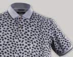 Leopord Print Pique Polo Hot on Sale