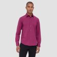 Jimmy Double Sided Geometric Solid OoohCotton Shirt For Cheap