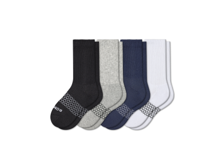 Youth Solids Calf Sock 4-Pack Sale