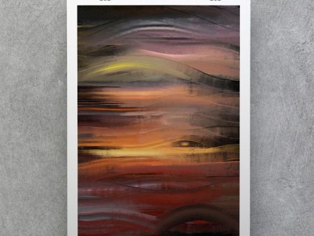 Sunset on Venus - Abstract Art Print Online Sale