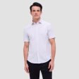 Miles Geometric OoohCotton Short Sleeve Shirt For Cheap