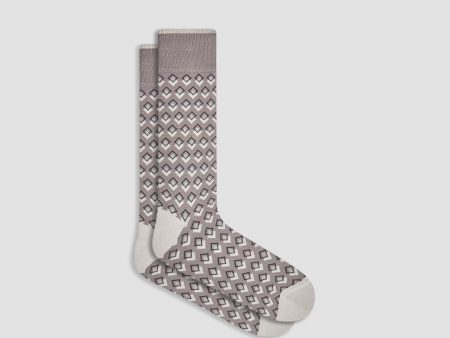 Double Diamond Mid-Calf Socks Online now