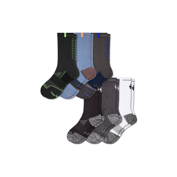 Men s Running Calf Sock 6-Pack Online now