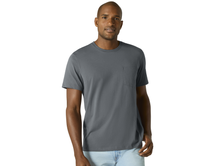 Men s Pima Cotton Pocket Crew Neck T-Shirt Cheap