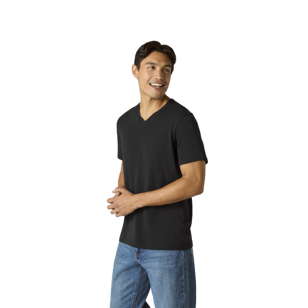 Men s Pima Cotton V-Neck T-Shirt 3-Pack Supply