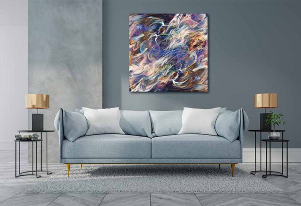 Supernova 211: Abstract Mindfulness Art for Space Travelers on Sale