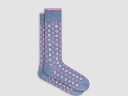 Floral Mid-Calf Socks For Discount