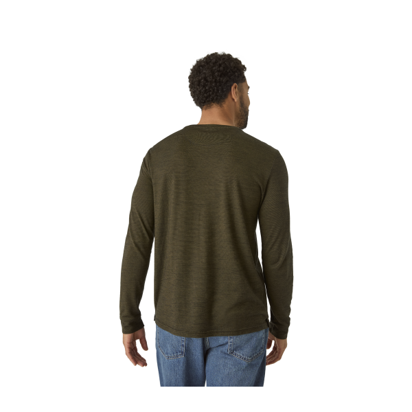 Men s Merino Long Sleeve T-Shirt & Cotton Modal Long Underwear 2-Pack Cheap