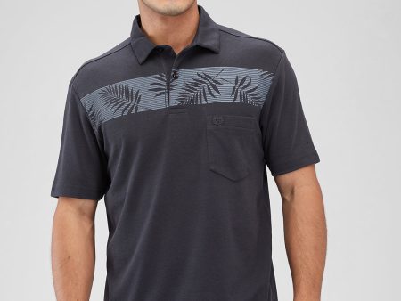 Men s DRI-EASE Printed Short Sleeve Polo Supply