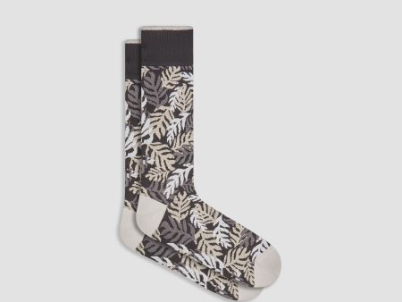 Leaves Mid-Calf Socks Online now