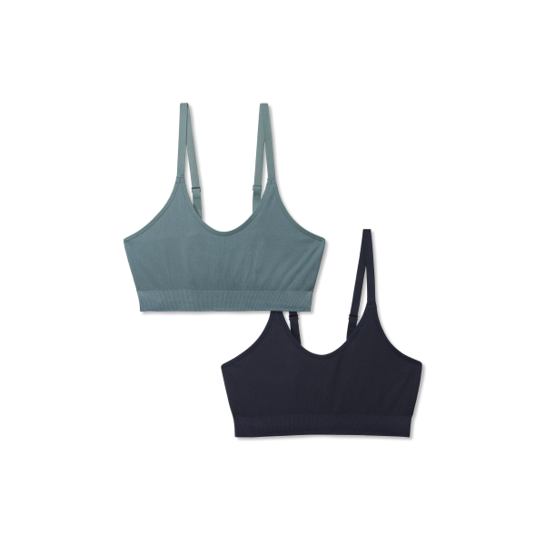 Women s Seamless Scoop Bralette 2-Pack Online now