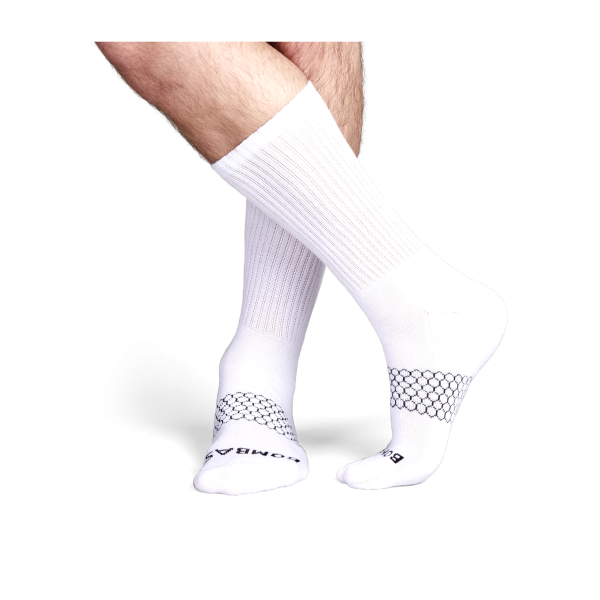 Men s Solids Calf Socks Online now