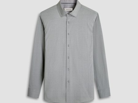 Jimmy Double Sided Herringbone Check OoohCotton Shirt Online Hot Sale