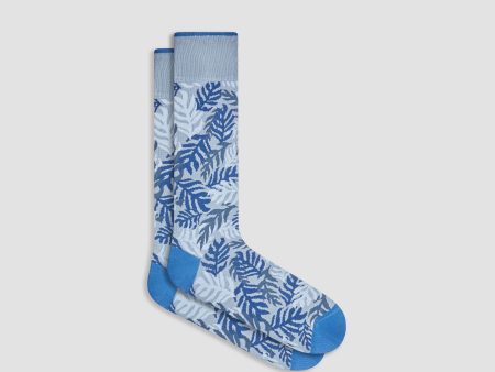 Leaves Mid-Calf Socks on Sale