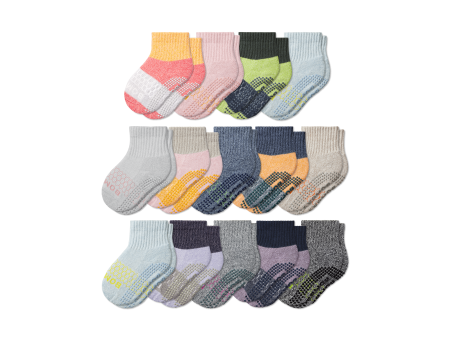 Toddler Week of Bombas Gripper Calf Sock 14-Pack Hot on Sale