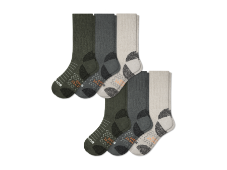 Men s Hiking Calf Sock 6-Pack Sale