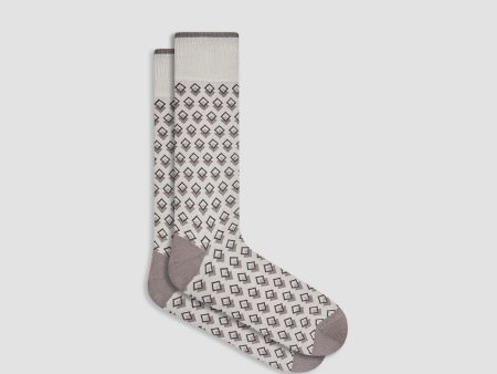 Double Diamond Mid-Calf Socks For Cheap