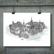 Buda Castle - Black & White Discount