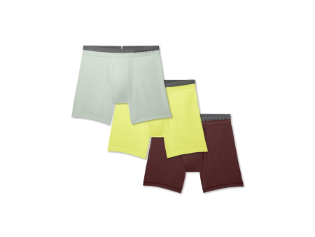 Men s Active Flyless Boxer Brief 3-Pack Online now