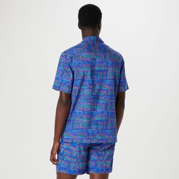 Cole Geometric OoohCotton Camp Shirt Sale