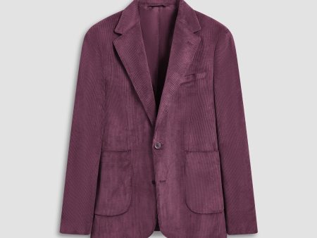 Comfort Stretch Two Button Corduroy Blazer For Discount