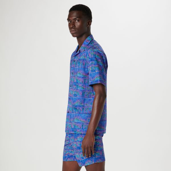 Cole Geometric OoohCotton Camp Shirt Sale