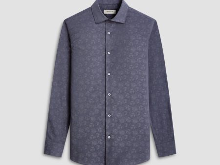 Axel Tonal Floral Jacquard Shirt Discount