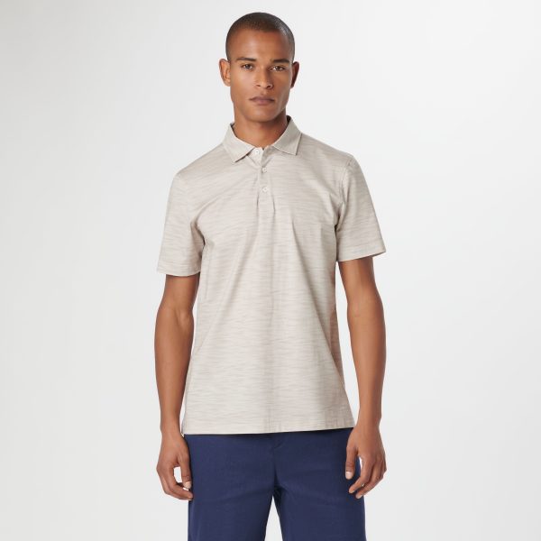 Victor Stitch Print OoohCotton Polo For Cheap