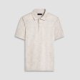 Victor Stitch Print OoohCotton Polo For Cheap