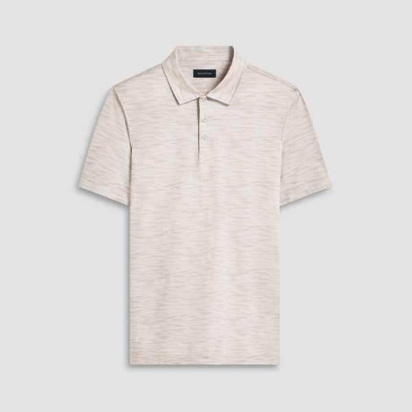 Victor Stitch Print OoohCotton Polo For Cheap