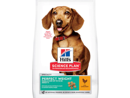 Hill s Science Plan Perfect Weight Small and Mini With Chicken Dog Food Discount