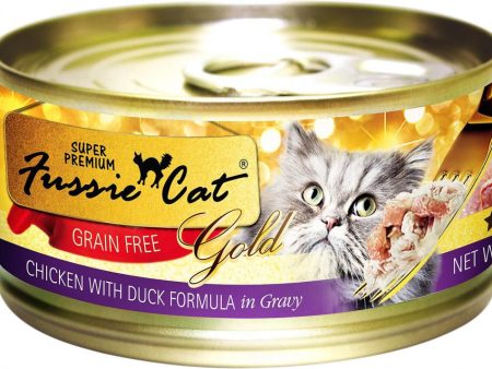 Fussie Cat Super Premium Grain Free Chicken with Duck in Gravy Canned Cat Food Supply