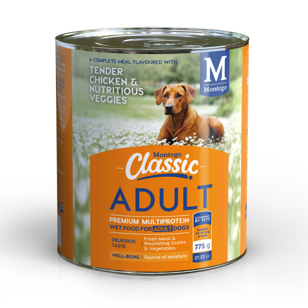 Montego Classic Dog Wet Food Adult -  Chicken V Hot on Sale