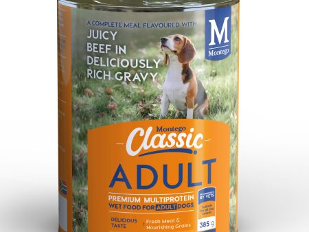 Montego Classic Dog Wet Food Adult -  Beef and Gravy Supply