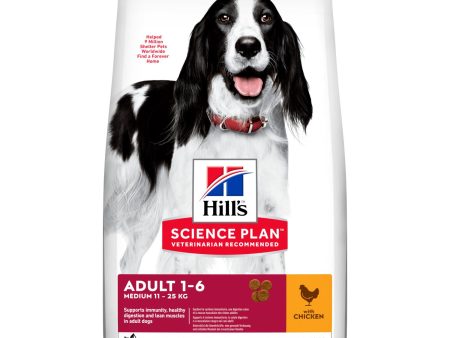 Hill s Science Plan Adult Medium Breed with Chicken Dog Food Discount