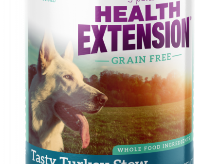 Health Extension Grain Free Tasty Turkey Stew Canned Dog Food Discount