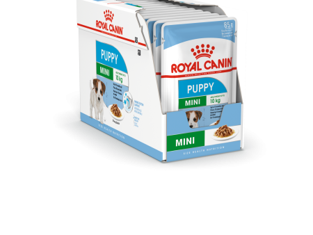 Royal Canin Mini Puppy Wet Pouch Pack of 12 X 85g Sale