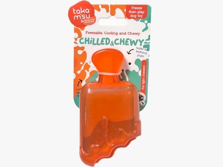 TKM Chilled & Chewy Freezable Toy  Lolly (Orange08) Online