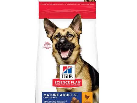 Hill s Science Plan Mature Adult Large Breed Dry Dog Food Chicken Flavour Supply