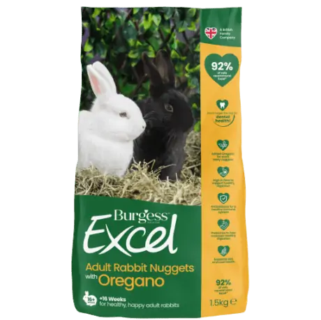 Excel Adult Rabbit Nuggets with Oregano 1.5Kg For Sale