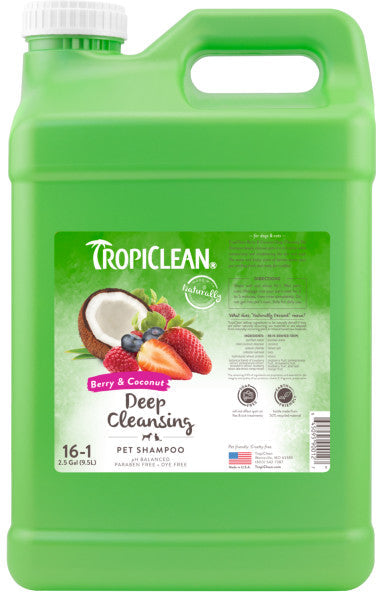 TropiClean Berry & Coconut Deep Cleansing Shampoo for Pets Discount