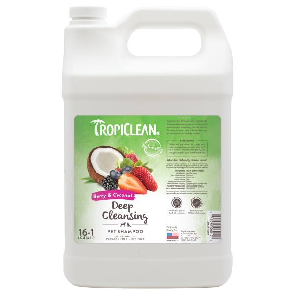 TropiClean Berry & Coconut Deep Cleansing Shampoo for Pets Discount