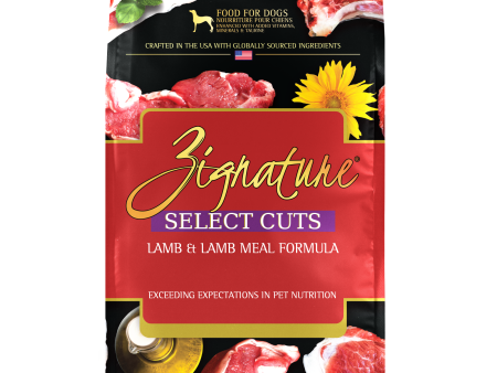 Zignature Select Cuts Lamb Formula Dog Food Online now