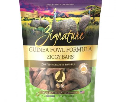 Zignature Ziggy Bars Guinea Fowl Formula Dog Treats Hot on Sale