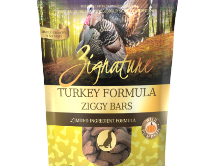 Zignature Ziggy Bars Turkey Formula Dog Treats For Cheap