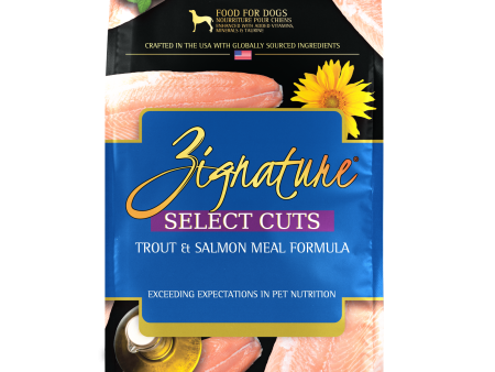 Zignature Select Cuts Trout and Salmon Formula Dog Food Fashion