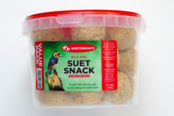 Suet Snack Mini Balls 25 x 125g Supply