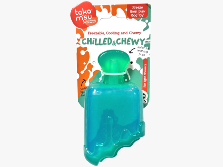 TKM Chilled & Chewy Freezable Toy  Lolly (Turquoise13) Online