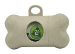 M-Pets Bamboo Waste Bag Dispenser Fashion